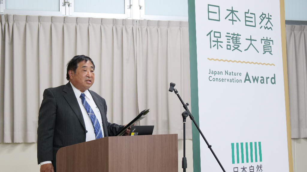 小澤氏の講演の様子