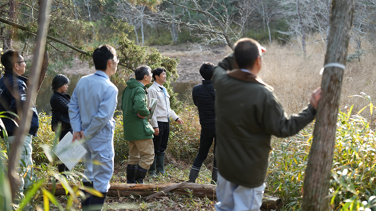 現地視察の様子